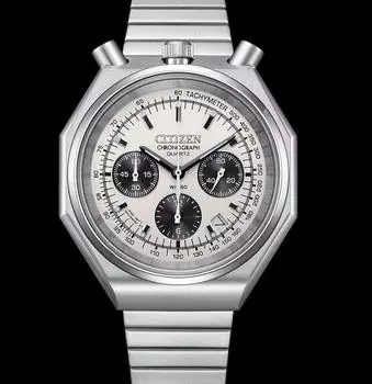 Часы CITIZEN с кварцевым хронографом из нержавеющей стали AN3700-62A