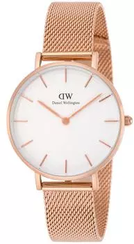 Часы Classic Petite Melrose DW00100163 Товар Розовое золото [Daniel Wellington] Женские