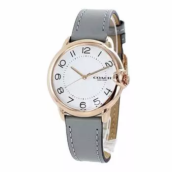Часы COACH Arden Rose Gold Gray Leather 14503611 [Coach] Женские [Товар]