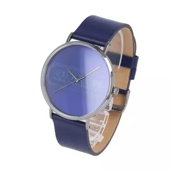 Часы COACH CHARLES кварцевые аналоговые кожаные темно-синие Gunmetal 14602526 мужские [Товар]