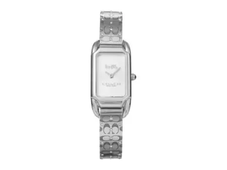 Часы Coach Watch CADIE 14504147 женские серебристые из нержавеющей стали с минеральным стеклом НОВЫЕ