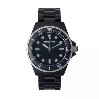 Часы COPHA SWAGGER Black x Silver Quartz, оригинальный импортный продукт [мужские] [женские]