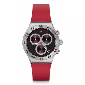 Часы CRIMSON CARBONIC RED YVS524 Красный [Swatch]