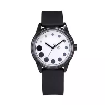 Часы Cue and Cue Smile Solar Solar Analog GROOVISIONS GRV3012 Водонепроницаемый уретановый ремень RP26J810 Черный [Часы Citizen] чёрный