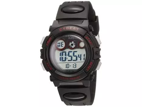Часы CYBEAT ACY17 ACY17-BK для девочек, черный полиуретановый ремешок, корпус ABS, цифровые, НОВЫЕ