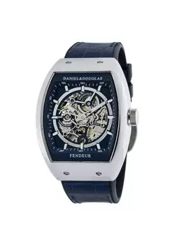 Часы Daniel Douglas с автоматическим ручным заводом Skeleton DD8810 x DANIEL&DOUGLAS и мужские (Серебряный флот)