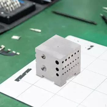 Часы Dapping Block Держатель механизма Компактный стальной квадратный ремонтный люк