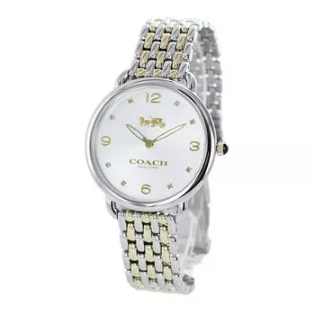 Часы Delancey Silver Gold из нержавеющей стали 14502788 [Coach] женские [Товар]