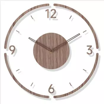 часы для дома merc настенные часы скандинавские настенные часы деревянные диаметр 30 см тонкий дизайн стильные скандинавские ЧАСЫ бесшумные 3D 3D цифры непрерывная секунда
