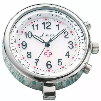 Часы для медсестры в детском саду Часы с перевернутым циферблатом Nursing Medical Cross 126278A Товары для медсестер Радиоуправляемые Радиоуправляемые