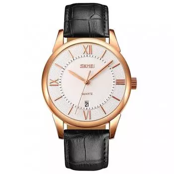 Часы для мужчин, Простые, Стильные, Наручные часы, Мужские часы, Классические, Черные, Кожаный ремешок, Водонепроницаемые, Брендовые деловые, Аналоговые, Для школьников, Нежные