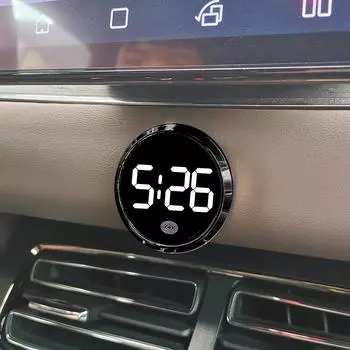 Часы для салона автомобиля. Прямая установка часов для автомобиля.