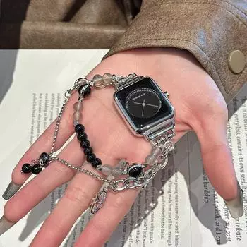 Часы для студенток Женские часы в корейском стиле Модные водонепроницаемые женские часы Простые кварцевые часы с браслетом