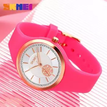 Часы для вечеринок для студентов, предназначенные для экзаменов, женские, студенческие, простые, темпераментные, ретро, водонепроницаемые, кварцевые, с ветром белый