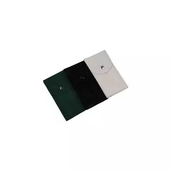 Часы для женщин и мужчин. Упаковка на кнопках. Фланелевый мешочек. Сумка для хранения часов. Карманы для часов. зелёный