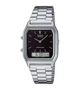 Часы Dual Time Overseas Model [Casio] Ana-Digi AQ230A-1 Мужские [Повторный импорт]