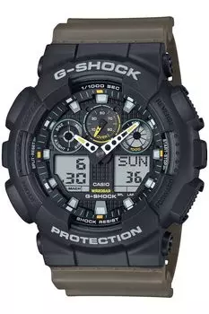 Часы Двухцветная серия утилитарных цветов Olive Green [Casio] G-Shock [] GA-100TU-1A3JF Мужские