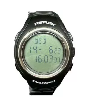 Часы Earls Court Referee Watch REFLEX Watch Accessories будут отправлены 23 июля. Предварительный заказ SS BK (Запланировано 1-е) (EC-R008)