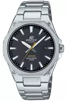 Часы Edifice сапфировое стекло серебристое [Casio] [] EFR-S108DJ-1AJF мужские чёрный