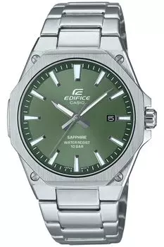 Часы Edifice сапфировое стекло серебристое [Casio] [] EFR-S108DJ-3AJF мужские хаки