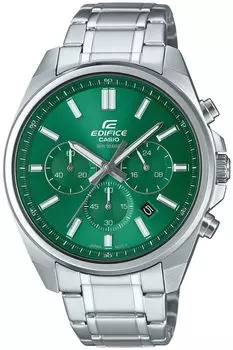 Часы Edifice серебристые [Casio] []EFV-650DJ-3AJF EFV-650DJ-3AJF мужские зелёный
