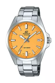 Часы Edifice Серебряные [Casio] [] EFV-100DJ-9AJF Мужские жёлтый