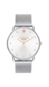 Часы ELLIOT 14504207 Серебряные [Coach] Женские серебряный