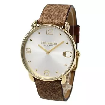 Часы ELLIOT Unisex Leather Strap 14504205 [Coach] Женские [Товар]