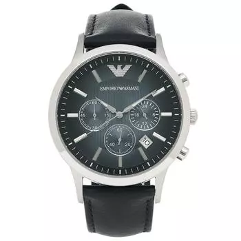 Часы EMPORIO ARMANI AR2473 Navy Blue Silver [Emporio Armani] Мужские [Товар]