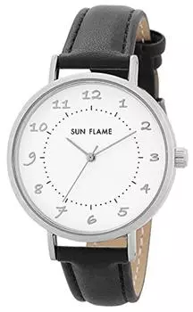 Часы Flame Sun Flame черные [Sun Co., Ltd.] MJG-B26 MJG-B26-BK чёрный