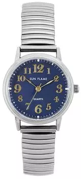 Часы Flame Sun Flame, серебристые [Sun Co., Ltd.] MJL-B07 MJL-B07-NA женские