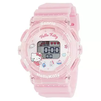 Часы Flame Watch Sanrio Digital Watch Kitty Pink [Sun Co., Ltd.] J-Axis CR3C0003-KT женские