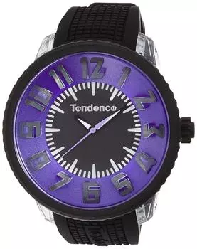 Часы FLASH Flash Blue Dial Stainless Steel Mineral Glass Quartz 51MM Watch TG530008 Black [Tendence] Мужские [Товар]