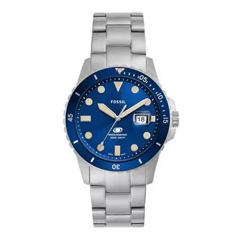 Часы FOSSIL BLUE DIVE FS5949 Серебряные [Fossil] Мужские