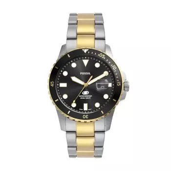 Часы FOSSIL BLUE DIVE FS6031 Silver Gold [Fossil] Мужские и