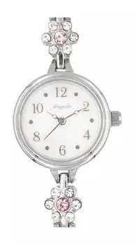 Часы Fragola Flower Point Bracelet Watch SV Silver [Подписаться] N00424S-4 Женские серебряный