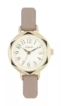 Часы Fragola Hexagon Bezel Watch MOC Beige [Подписаться] E02024S-1 Женские бежевый