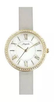 Часы Fragola Stone Bezel Band Watch LGY Gray [Подписаться] N03823A-1 Женские серый
