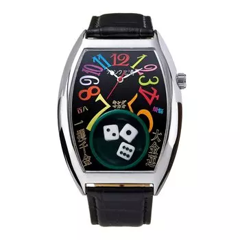 Часы Frank Miura для азартных игр в Макао Часы FRANK MIURA Reprint Dice Casino Limited Edition Black Rainbow Men s