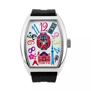 Часы Фрэнка Миуры Местная модель Panda Prefecture Белый Черный Мужские (Токио)