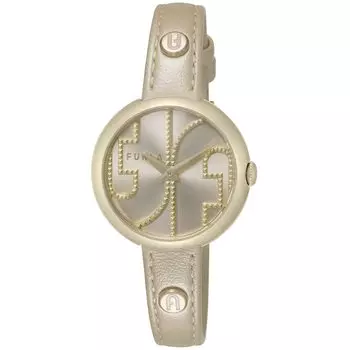 Часы FURLA COSY с золотым циферблатом из нержавеющей стали, кварцевые часы, ювелирные изделия, аксессуар WW00005013L2 [Furla] 30,5 мм, женские [Товар]