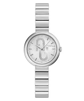 Часы FURLA COSY Серебряный циферблат из нержавеющей стали Кварцевые часы 30MM Ювелирные изделия Аксессуар WW00005011L1 [Furla] Женские [Товар] серебряный