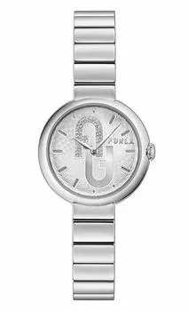 Часы FURLA COSY Серебряный циферблат из нержавеющей стали Кварцевые часы 30MM Ювелирные изделия Аксессуар WW00005011L1 [Furla] Женские [Товар] серебряный