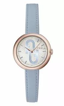 Наручные часы FURLA COSY Серебристый циферблат Нержавеющая сталь Кварцевые 30 мм Часы Ювелирное украшение Аксессуар WW00005005L3 Синий [FURLA] Женские [Б/у] синий