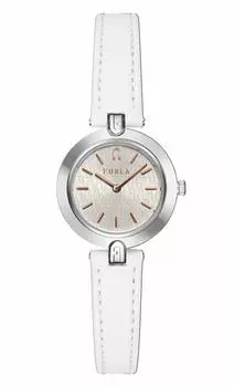 Часы FURLA LOGOLINKS Серебряный циферблат из нержавеющей стали Кварцевые часы 28MM Ювелирные изделия Аксессуар WW00006001L1 Белый [Furla] Женские [Товар] белый