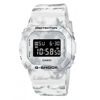 Часы G Shock DW5600GC 7 Snow Camouflage Black White