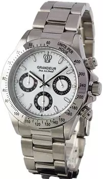 Часы Grandeur Made in Japan с хронографом и водонепроницаемостью 10 АТМ JGR004W1 [GRANDEUR] для мужчин