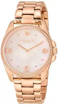 Часы GRASON 14504110 Rose Gold [Coach] Женские [Товар] золотой