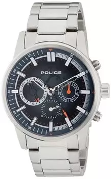 Часы GREENLANE JK2227005 Silver [Police] Мужские синий