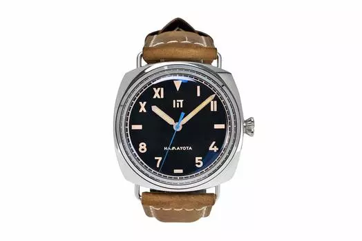 Часы HAMAYOTA Antique 45 мм Reprint Model Japanese Automatic Movement Men (Вуд Браун)
